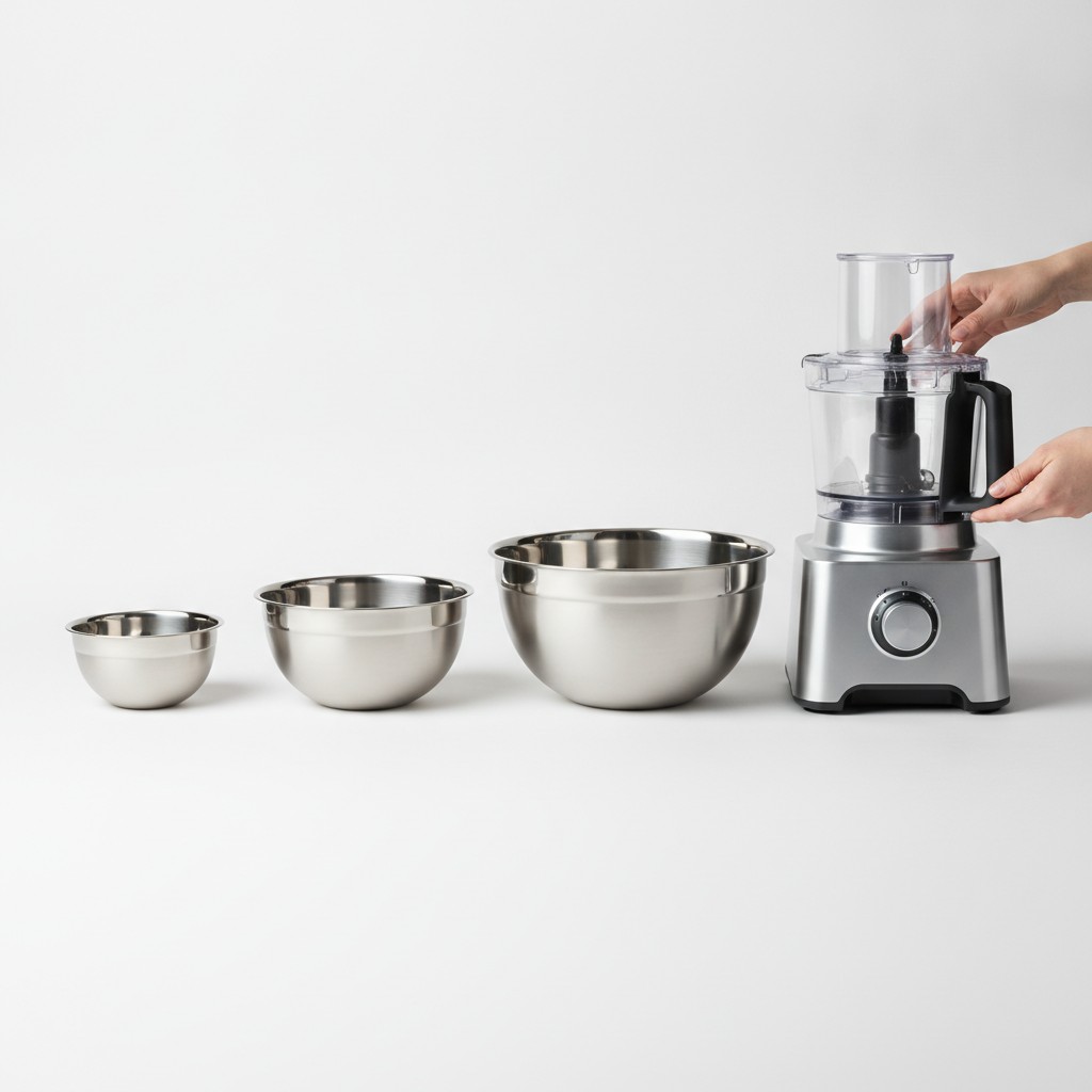 Quelle Capacité de Bol Choisir pour son Robot de Cuisine ?