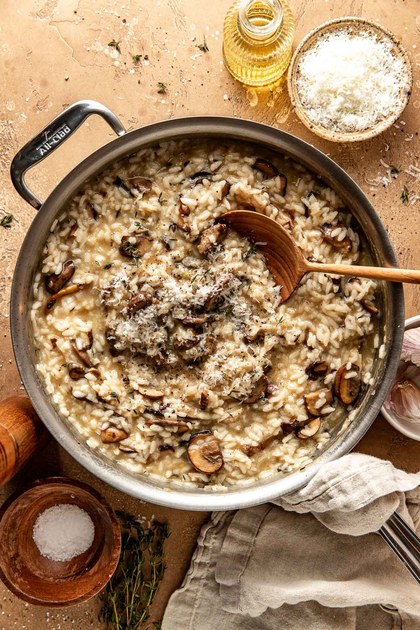 Risotto aux Champignons au Robot Cuiseur : Recette Crémeuse